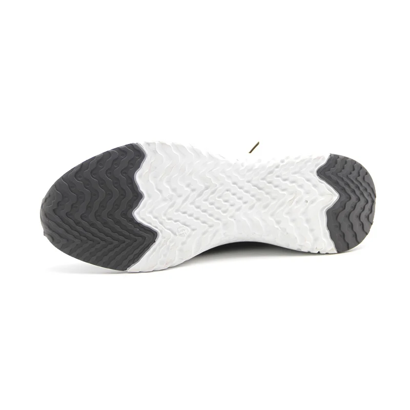 2022 New styles custom knit upper pvc injection sole fitness walking sports shoes for men