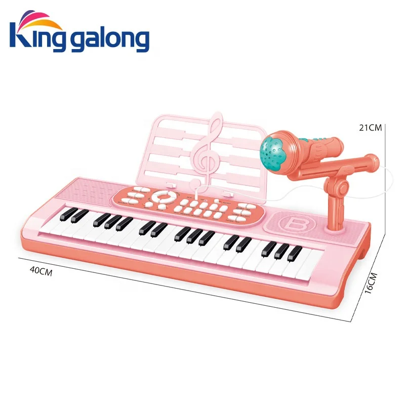 Hotsale Educational Musical Instrument Toy Piano Keyboard With Microphone Beginner Electronic Piano Musical Toy For Kids