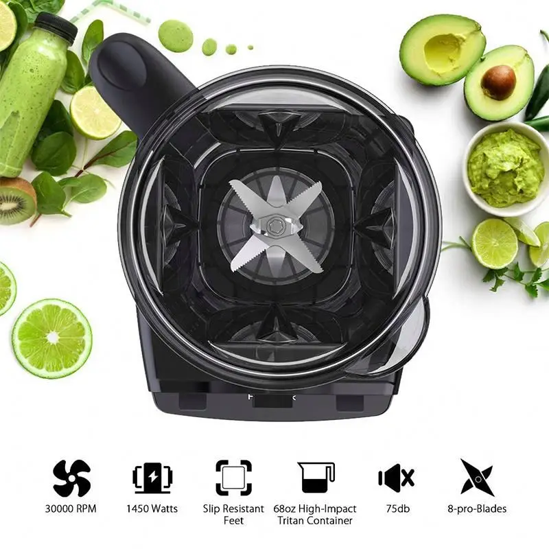 Electric Blender 2000W Blender Machine Blenders And Juicers