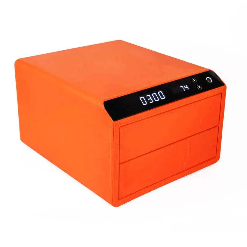 Electronic hidden embedded portable office drawer jewelry chest drawer fingerprint safe
