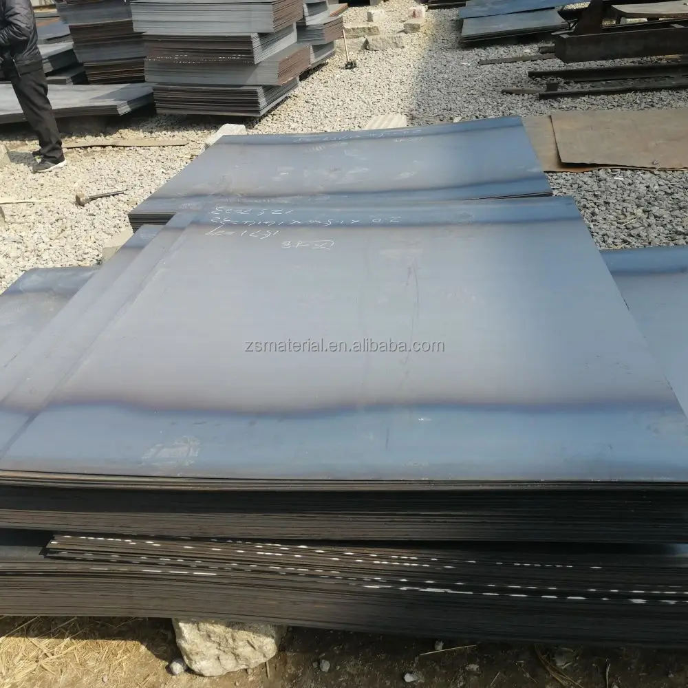 wholesale Q235B q345 2.0mm 2.5mm 2.7mm  thickness carbon steel plate