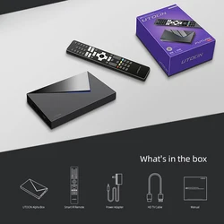 WF Android tv box manufacturer new design androidtv Amlogic S905Y4-B android tv box 4k HD video set top box