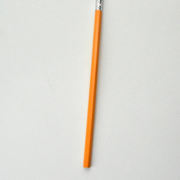 Cheap Wholesale Wood HB #2 Black Lead Hexagon Yellow Pencil