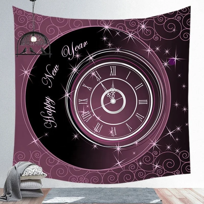 Custom Psychedelic Zodiac Astrology Tarot Wall Hanging Tapestry for Decoration