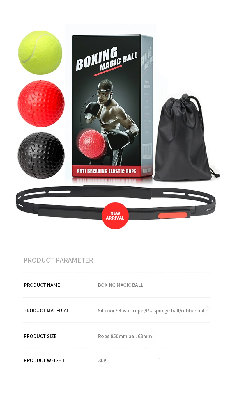 Training OEM Reflex Punch Reaction Magic Ball Fighting Reaction Training Fitness Boxing Speed Ball