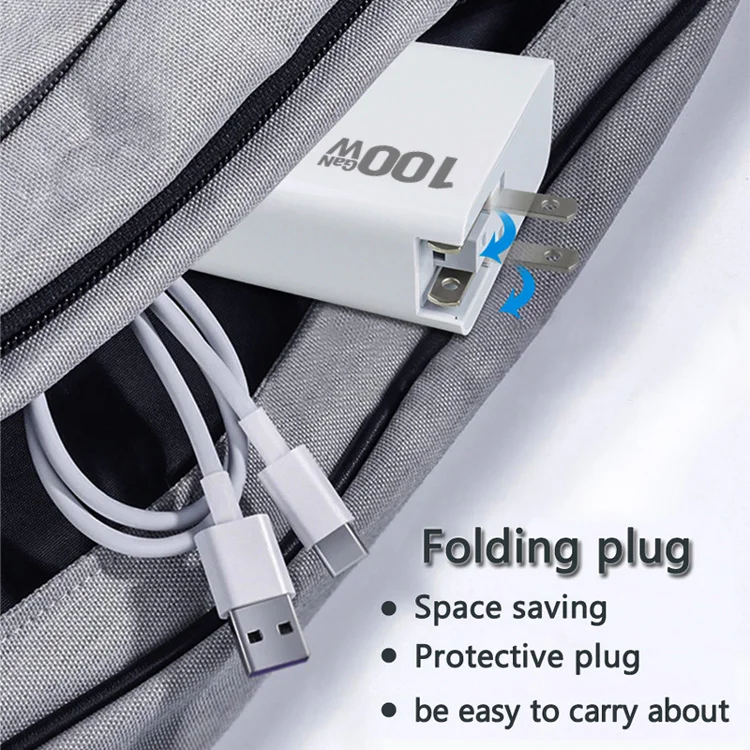 USB C GaN Charger PD 3.0 Quick Charge 100W Fast Charging For iPhone Xiaomi Samsung iPad Tablet QC3.0 Type C Mobile Phone Adapter