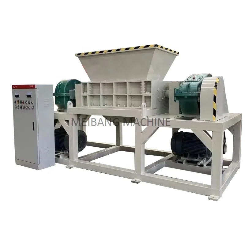 MB Scrap iron thin material shredder Construction wood pallet furniture shredder Sofa mattress washing machine crusher