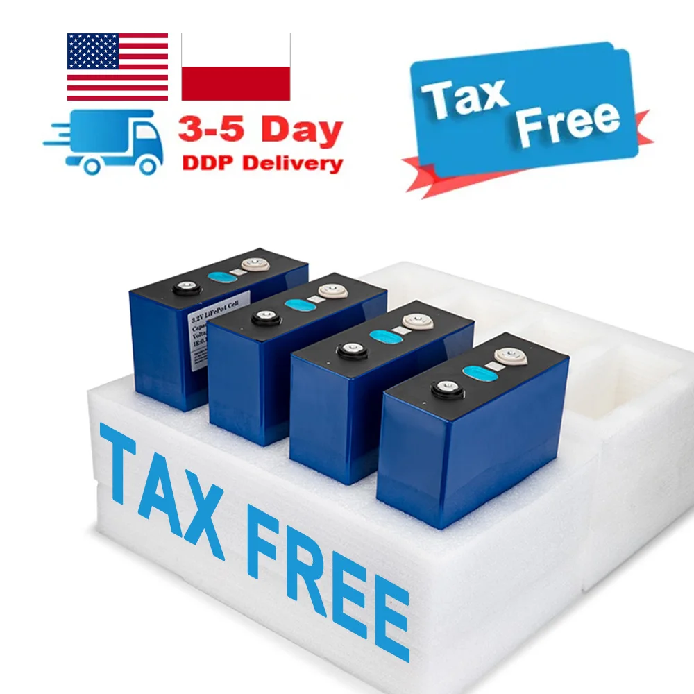 New Launched EU Poland warehouse grade A+ 3.2V 280ah lifepo4 battery cells LF280K 6000 times ddp shipping to EU