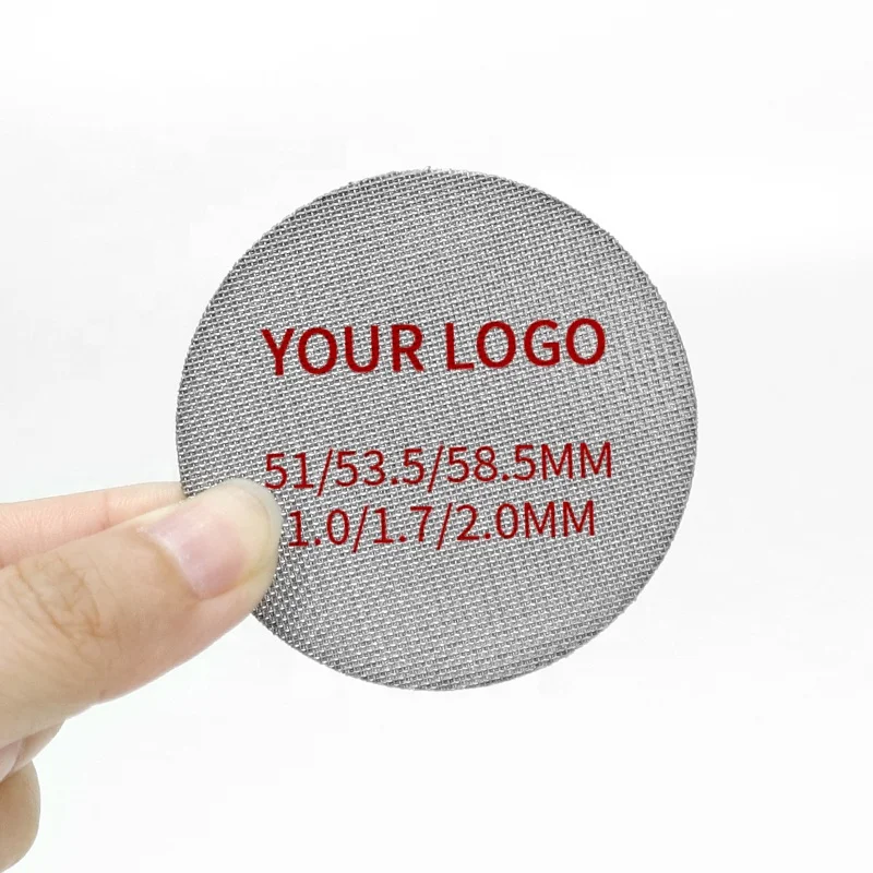 51Mm 53Mm 58.5Mm Coffee Accessories Barista Tools Coffee Stainless Steel Sintered Coffee Filter Disc Espresso Puck Screen