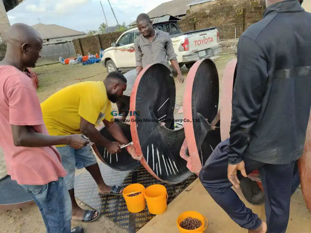 Горный спиральный желоб для хромита олова марганцевого колтана танталита железа ильменита