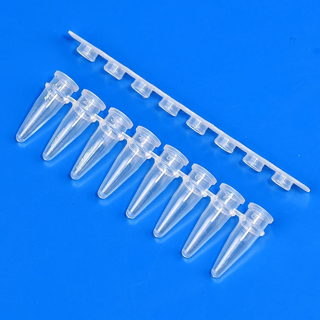 0 1 мл 2 пцр трубка лабораторная пластиковая 8