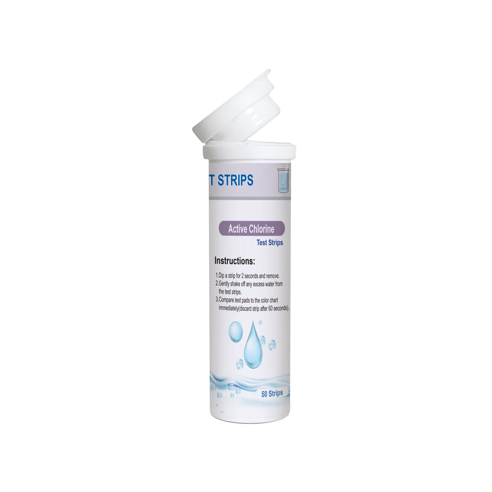 Active chlorine test paper effective chlorine concentration detection test paper