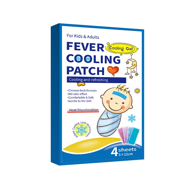 OEM/ODM No Side Effects Hydrogel Antipyretic Patch for Infants and Adults