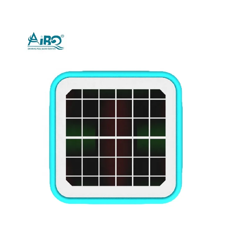 AIBO solar pool ionizer high capacity can reduce 85% chlorine and kill algae durable copper anode can keep swimming pool clean