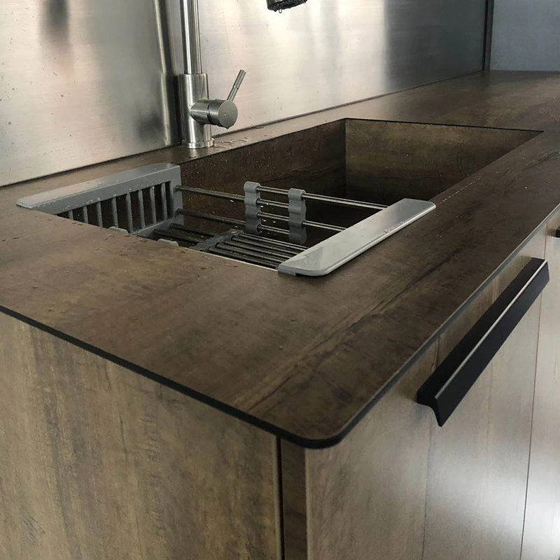 High Pressure Laminate Sheets Melamine Decorative Compact Laminate Worktop Furniture Countertop Hpl Board