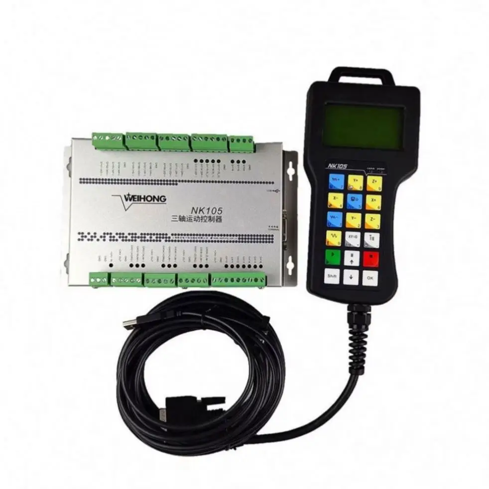 ANDUUK CNC Router ATC Machine Tool 3-Axis DSP Controller NK105 Cutting Machine Controller NC Studio Motion Control System