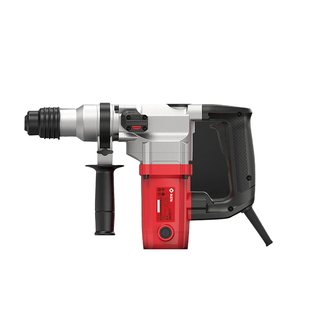 KEN 1050W 28mm Electric Hammer, Electric Pick, Four-pit High-power Industrial-grade Multifunctional Impact Drill 2028G 220v 5kg