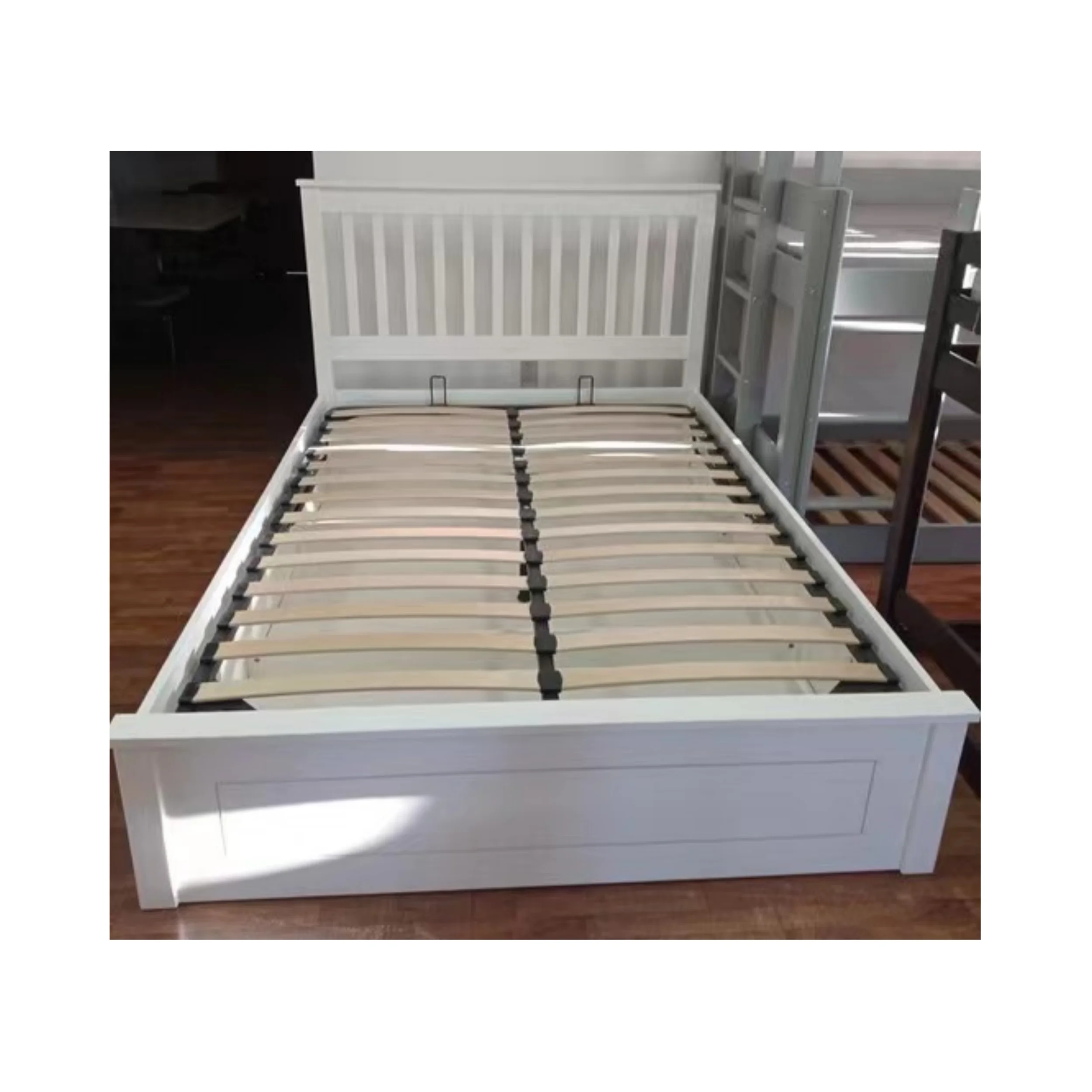 Modern Wood Bed Frame 150cm wide double bed Base wooden bed