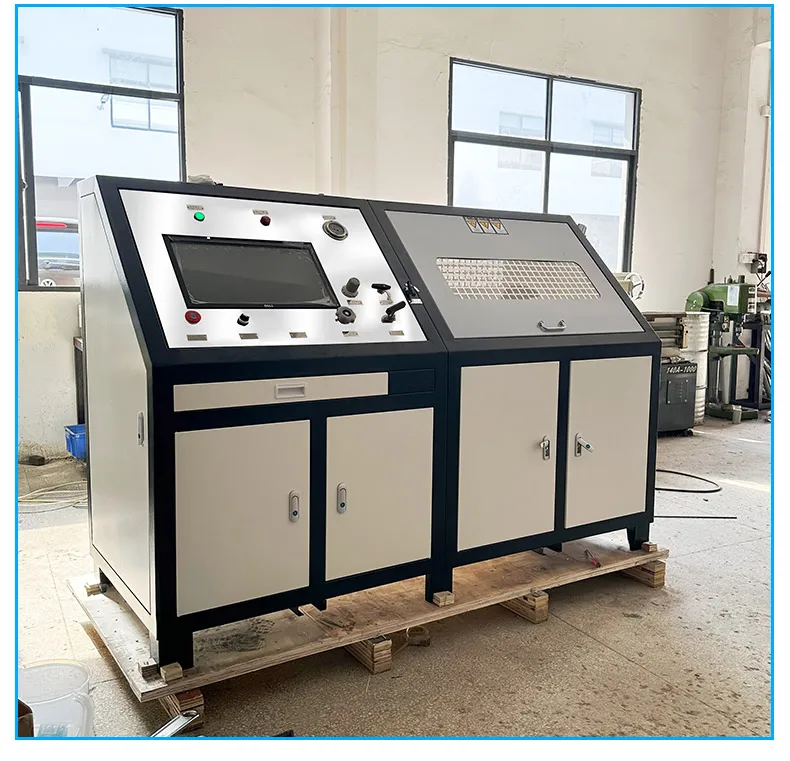 Portable Air-driven hydrostatic pressure testing machine for Bursting Test hydrostatic high pressure testing machine