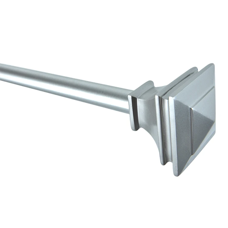 Factory direct supplier curtain rods sets decorative curtain poles metal curtain rod poles