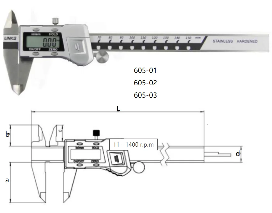 Digital Vernier Calipers