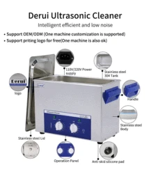13L  Vinyl records mechanical timer ultrasonic cleaner with heated  for print head  used parts hardware lab equipment
