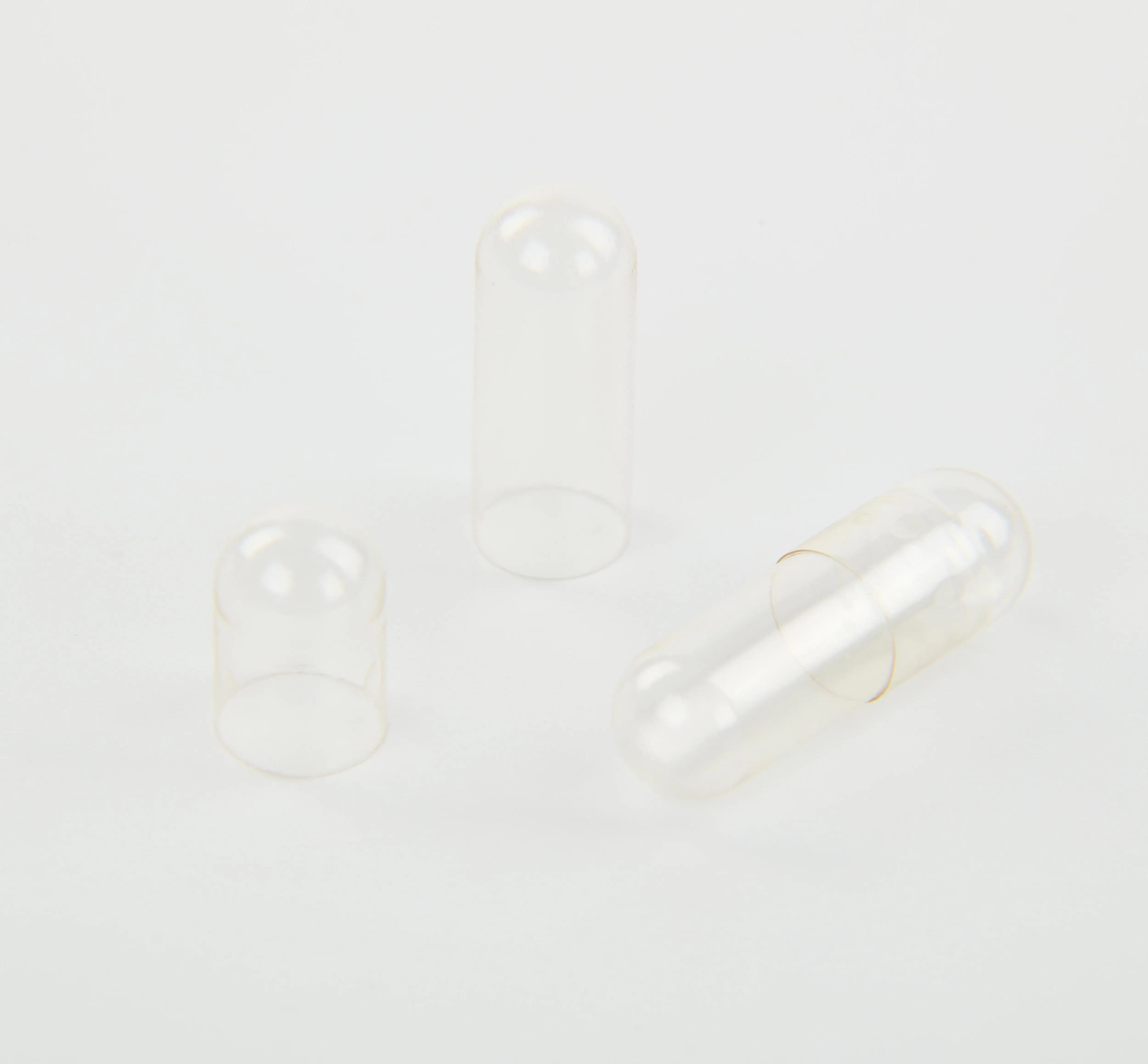 KANGKE Enteric Coated Hard Gel Gelatin Empty Capsule clear Color