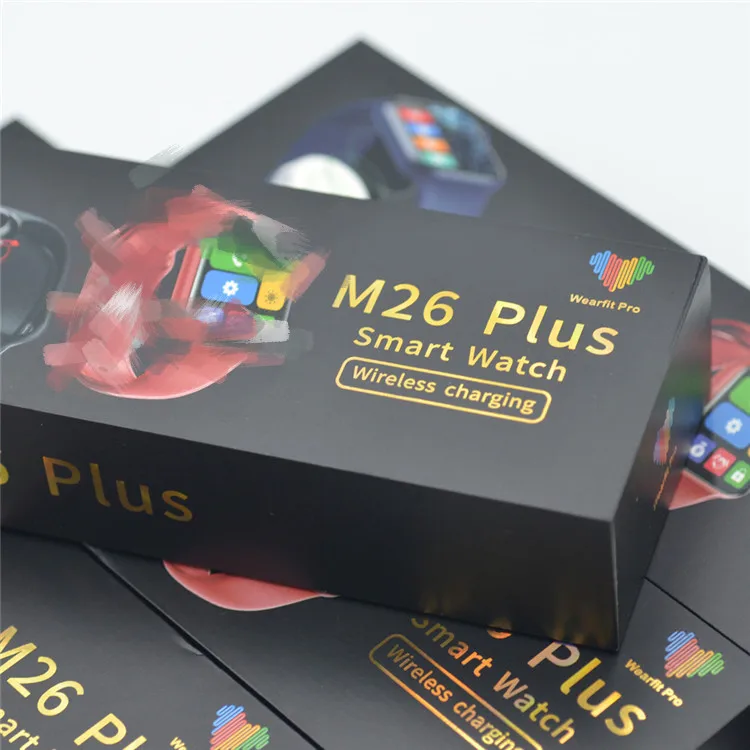 2021 Новые поступления M26 Plus Смарт-часы M26plus Серия 7 6 часы Reloj Inteligente Pro M 26