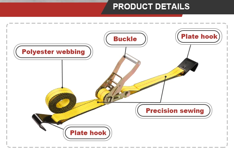 tie down lashing ratchet strap