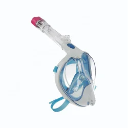 DOVOD popular new selected 180 degree panoramic view free breathing foldable full face snorkeling for kids&adults