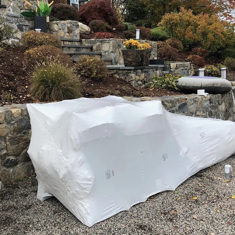 Factory directly biodegradable green pe  shrink film shrink wrap for construction buildings 12m 14m with best price