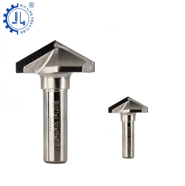 Professional Manufacturers PCD Diamond CNC V Bit 120 Degree 90 Degree Diamond Engraving Bit V Series Diamond Router Bits For CNC