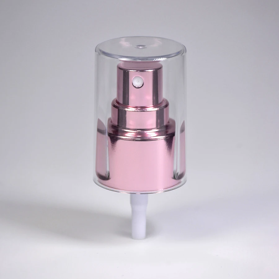 Fine mist sprayer perfume sprayer Aluminum collar UV coating for bottle use custom decoration