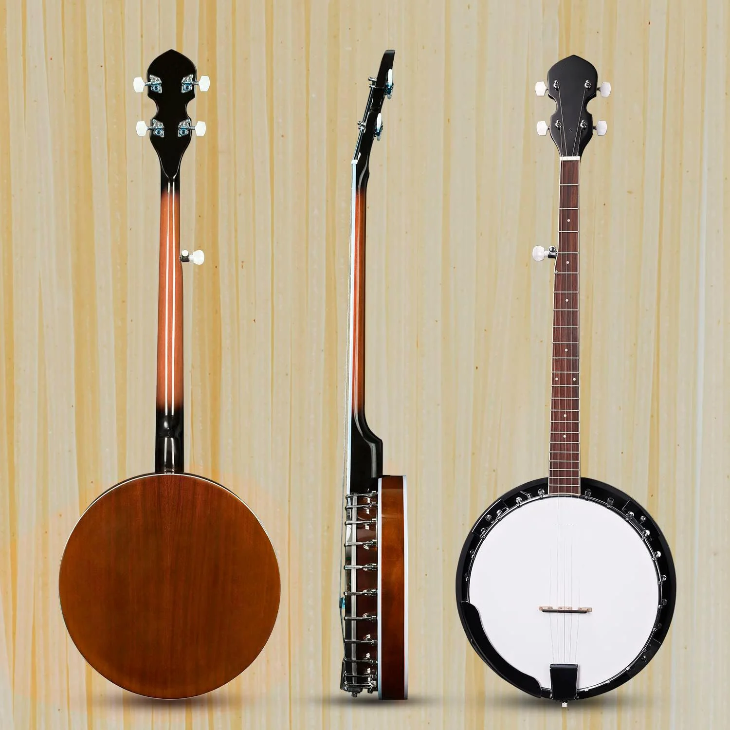 5 String Banjo High End Nice Quality For All Size Whole Price Musical Instrument China Factory Handmade Learner Beginner