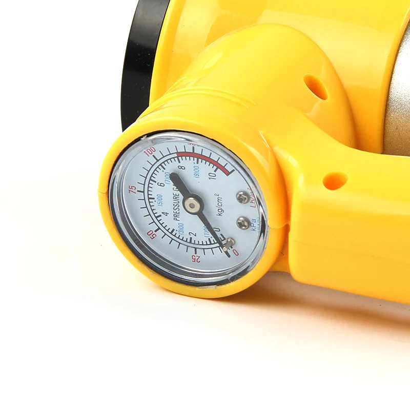 Portable 150PSI super high flow DC12V electric tire inflation pump with pressure gauge, easy to meet the car tireinflation needs