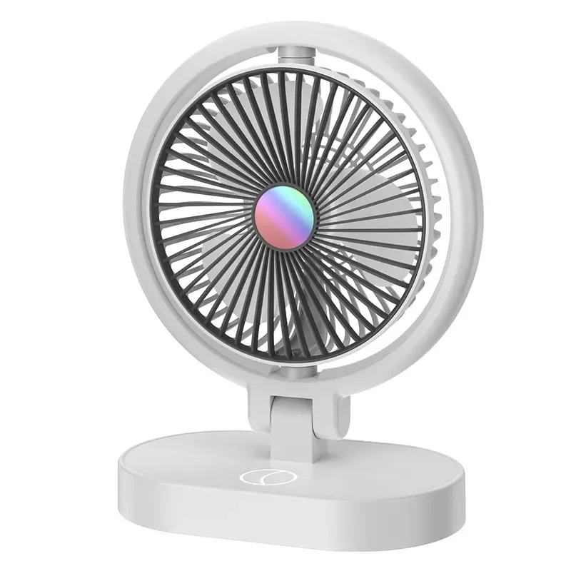Portable long range wide angle air supply multi-level wind speed desktop electric fan