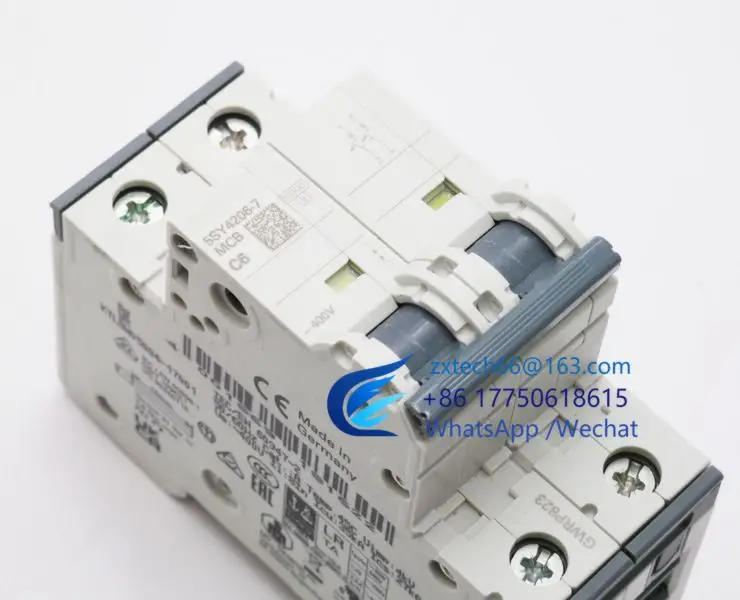 5SY4206-7 5SY4 206-7 MCB C6 2P 400V-неиспользованные OVP-_ 6a6cd524