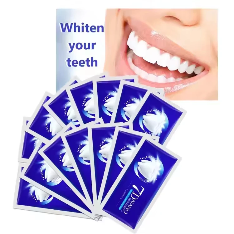 Wholesale Advanced Teeth Whitening Gel Strip Effective for White Teeth Mint Flavored for Home Use