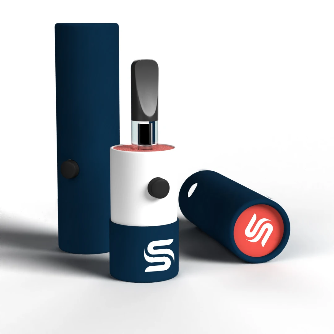 custom printing certified child resistant cardboard vape cartridges paper pre roll tube for hemp weed syringes