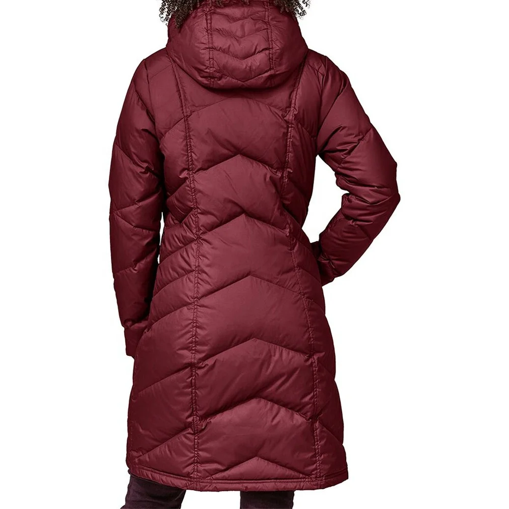 Autumn and Winter Women parka 650 fill thick long puffer down jacket new trendy Winter fashion breathable parkas coats