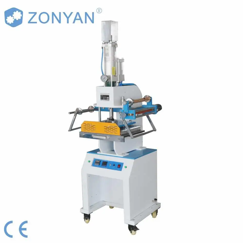 Hot Foil Stamping Machine Motor New Product 2020 Heat Press Machine Provided 220V CE Certificate Letterpress Automatic ZY-819M2