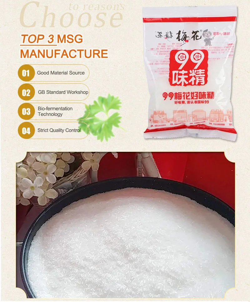
good quality 99% Monosodium Glutamate MSG Kosher 40-80 mesh 