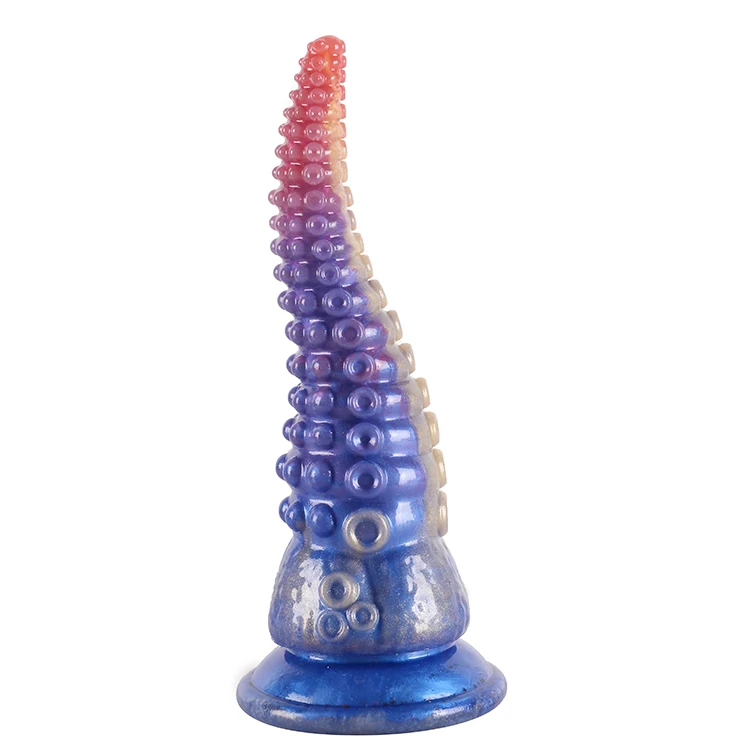 P021145 Realistic Color Big Cock Man 7.6 Inch Size Crystal G-Spot Dildos Flexible Cocks  for Adult