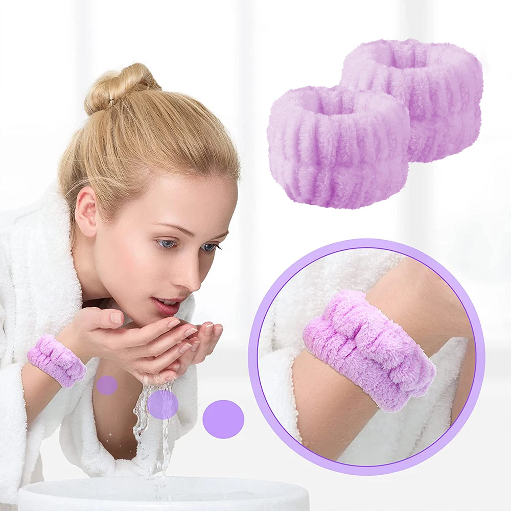 Заводская удобная мягкая пушистая эластичная повязка на голову, горячая Распродажа, повязка для лица и запястья