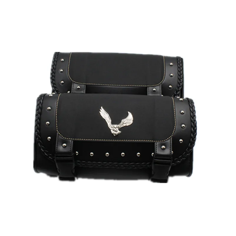 Travel Leather Bag Saddle Bags for Motorcycle