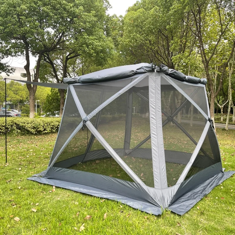 HUB Quick Set Up Tent 3-4 person dome camping event instant Pop up marqueen glamping outdoor Camping Gazebo Screen HOUSE Shelter