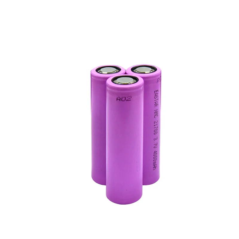 21700  Li-ion battery 3000mah 4000mah 5000mah Li ion cylindrical battery cell 21700 battery cell