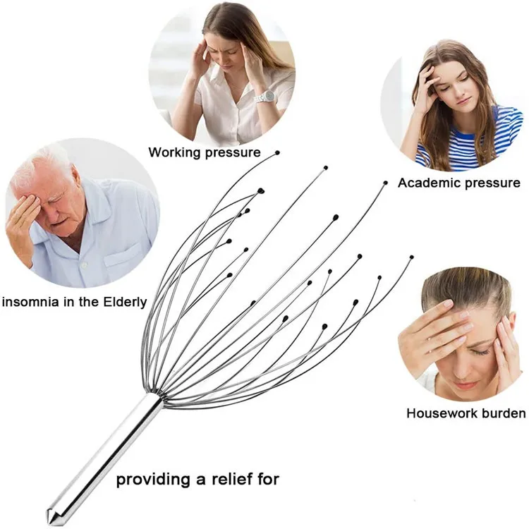 Dropshipping scalp cheap personalized handy fingers claw head massager