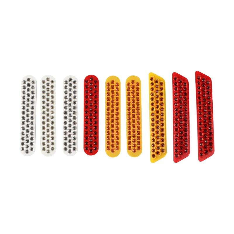 Glass Bead Reflector Lens Cat Eye Microprism Lens for Road Stud Reflective Road Stud