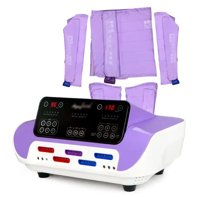 Pressotherapy Air Pressure Suit Body Slimming Weight Loss Sauna Blankets Lymph Drainage Machine